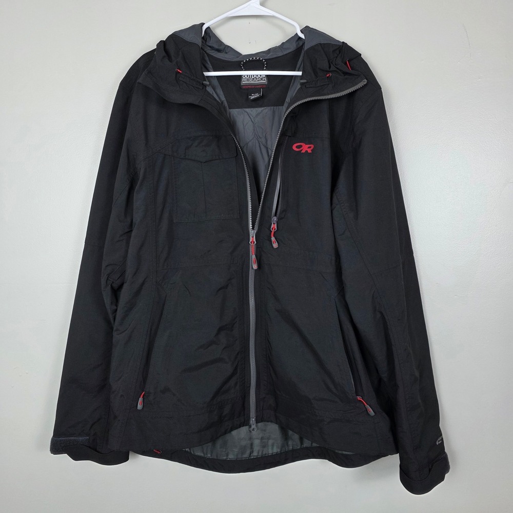 Outdoor Research Mens Blackpowder II Jacket Mens XL Pertex Shield